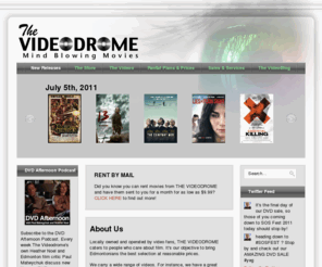 thevideodrome.ca: The VIDEODROME
The Videodrome - Edmonton's Alternative Video Store.