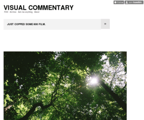 visualcommentary.net: visual commentary
the last thing the world needs is another photographer