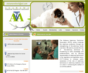 alabamavettech.net: Alabama Veterinary Technician Association (AVTA) - Alabama Vet Techs
Alabama Veterinary Technician Association (AVTA) - promote the role of the veterinary technician by broadening our skills, knowledge, and professionalism. AVTA - 