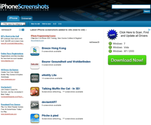 iphone-screenshots.com: iPhone Screenshots - iPhone app screenshots archive  |  iPhone-Screenshots.com
iPhone, iPad and Mac OSX screenshots and images for every iPhone, iPad and Mac OSX app and game. Latest iPhone screenshots added to site (new to old)