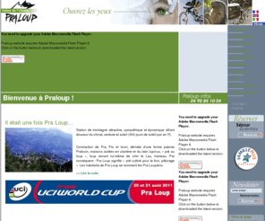 praloup.net: PRALOUP Resort - pra-loup, vacances neige, séjour ski valley, week end ski alpes, location ubaye reservation, vallée de l'ubaye, location ski, réservation séjour ski praloup
test