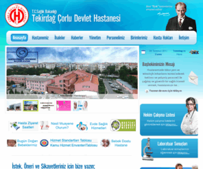 cdh.gov.tr: Çorlu Devlet Hastanesi
 Çorlu Devlet Hastanesi