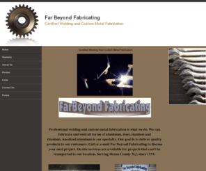 farbeyondcoolerracks.com: Custom Welding And Fabrication Of Quality Products
 Far Beyond Fabricating offers custom fabrication and welding of T Tops, radar arches, boat towers, anodized aluminum ladder racks, cooler racks and custom aluminum railings.