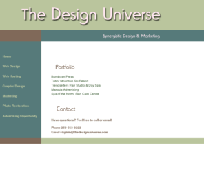 thedesignuniverse.com: The Design Universe - Web Design

