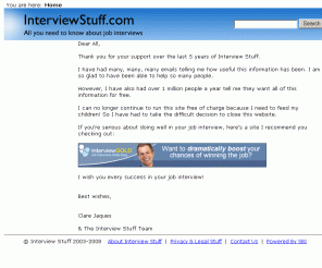 interviewstuff.com: 
	job openings executive jobs software  at interviewstuff.com

job openings executive jobs software resume healthcare interview hiring it