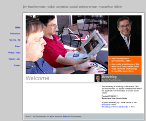 jimfruchterman.com: jim fruchterman: rocket scientist, social entrepreneur
