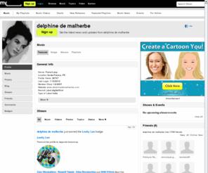 delphinedemalherbe.com: Myspace | Social Entertainment
Myspace is the leading social entertainment destination powered by the passion of fans. Music, movies, celebs, TV, and games made social.