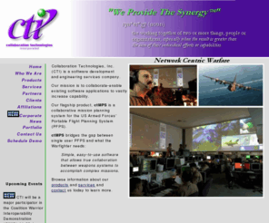 collaborationtech.org: Collaboration Technologies, Inc. Mission Planning System
Collaboration Technologies Mission Planning Systems ctmps